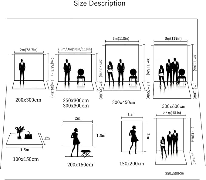 8x16ft Grey Portrait Photography Backdrops Solid Texture Abstract Photo Background for Photoshoot