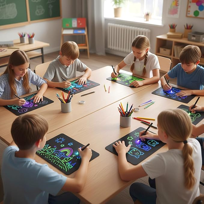 10 Pcs 12 x 9.5 Inch Frameless Chalkboard, Small Chalk Board Signs for Tables, Little Chalkboard Signs, Mini Blackboard for Restaurant Menu Classroom Home Office Decor