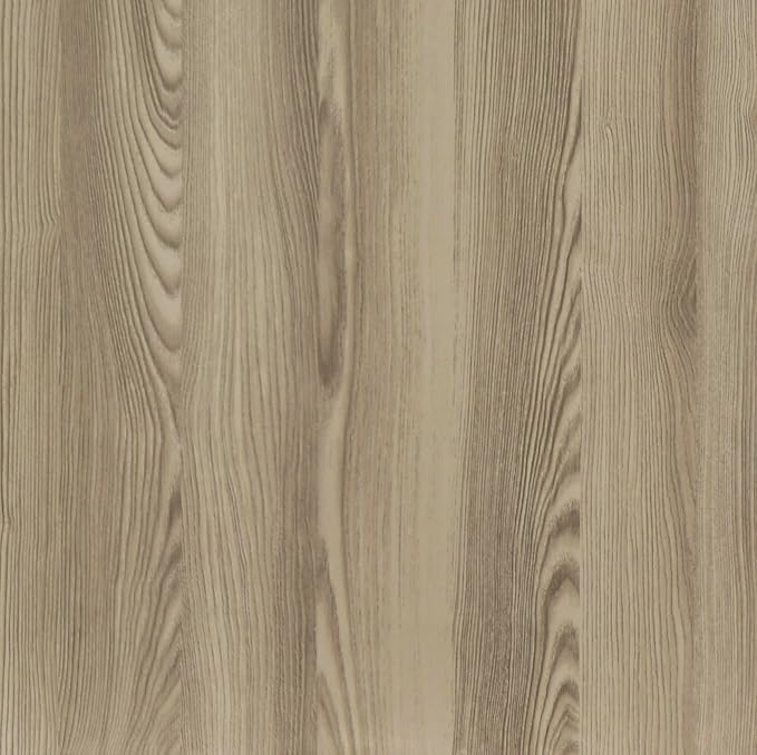 48x197 inch Oak Wood Grain Contact Paper Peel and Stick Walnut Texture Wallpaper Waterproof Thick Wooden Look Wallpaper Removable Self-Adhesive Wood Vinyl Wrap Roll for Kitchen Countertop Cabinet