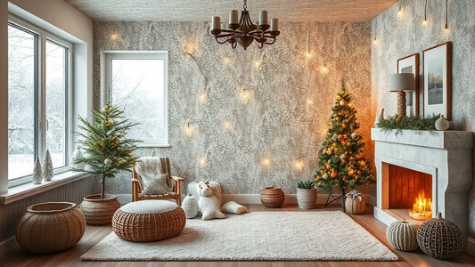 Winter Peel and Stick Wallpaper: Affordable Options Starting at $14.52