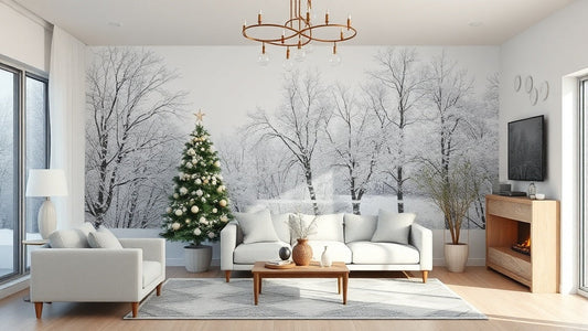 Winter Peel and Stick Wallpapers from $14.52 for Lasting Style