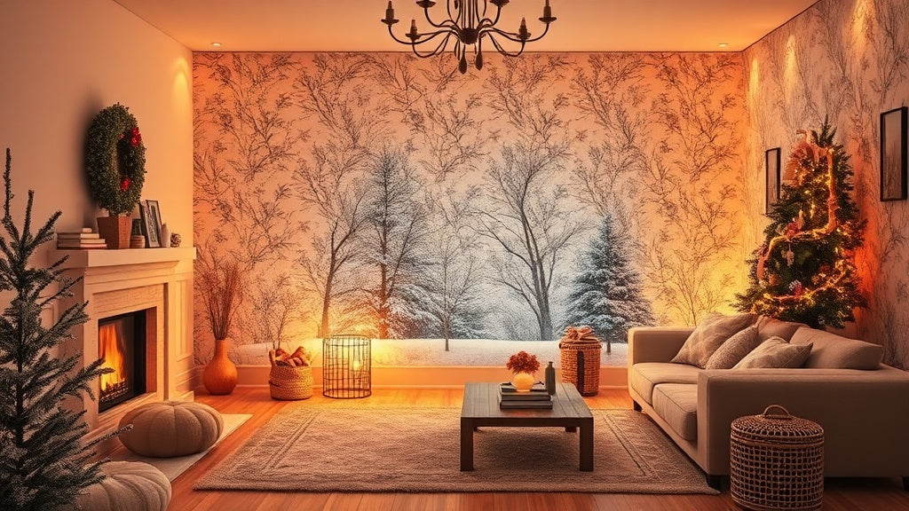 Winter Peel and Stick Wallpaper: Affordable Styles from $14.52
