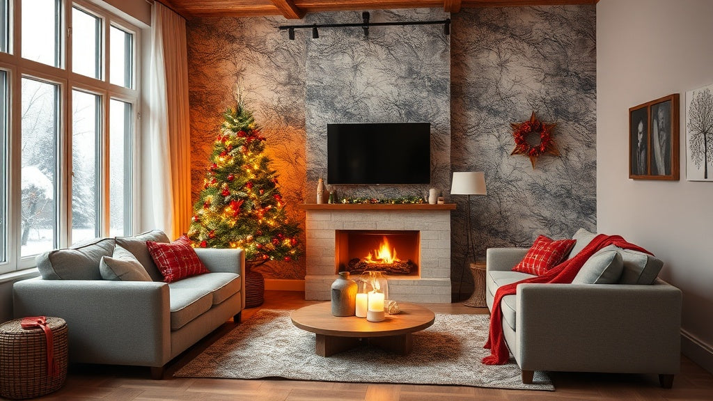 Winter Peel and Stick Wallpapers from $14.52 to Elevate Your Space