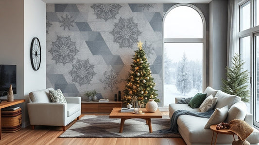 Winter Peel and Stick Wallpapers from $14.52 to Transform Your Home