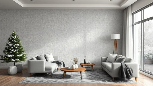 Winter Peel and Stick Wallpapers from $14.52 for Warm, Stylish Spaces
