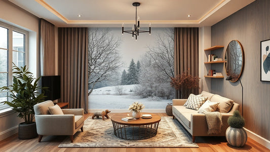 Winter Peel and Stick Wallpaper: Smart Solutions Starting at $14.52