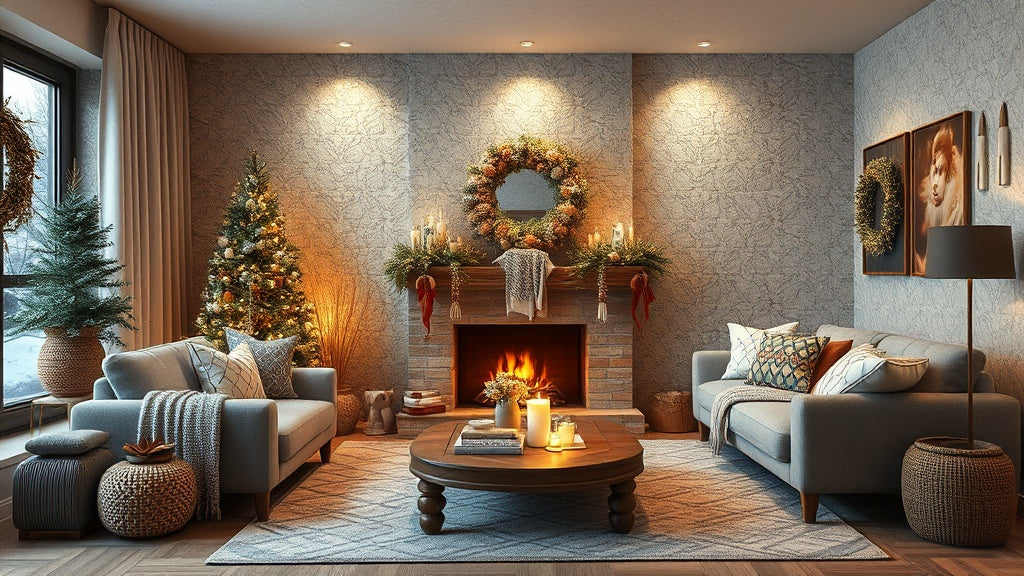 Winter Peel and Stick Wallpapers from $14.52 to Refresh Your Space