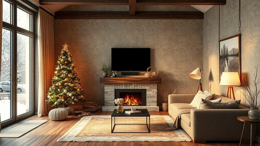 Winter Peel and Stick Wallpapers from $14.52 for Stylish Home Updates