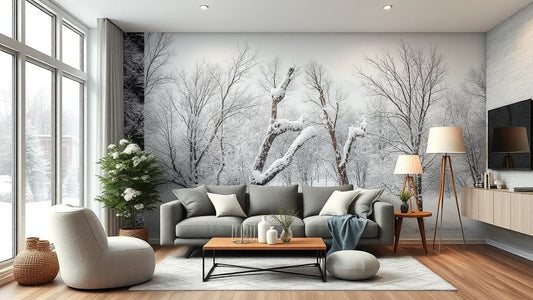 Winter Peel and Stick Wallpaper: Stylish Solutions from $14.52