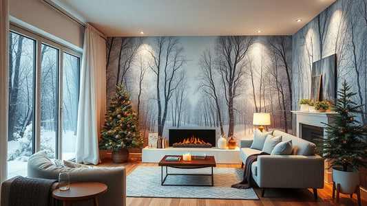 Winter Themed Peel and Stick Wallpaper for Living Room in 2026: Transform Your Space with Cozy Seasonal Charm