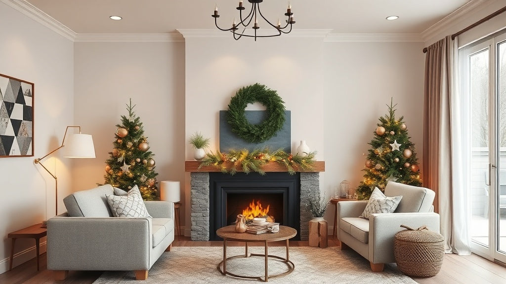 Winter Peel and Stick Wallpapers from $14.52 for Cozy Home Touch