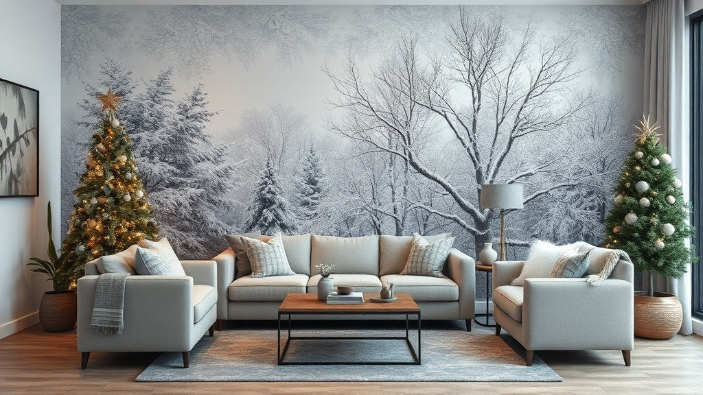 Winter Peel and Stick Wallpaper: Affordable Style from $14.52