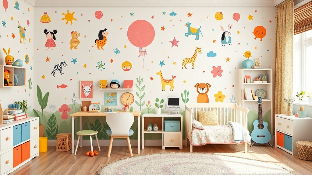 Kids Room Wallpaper collection image