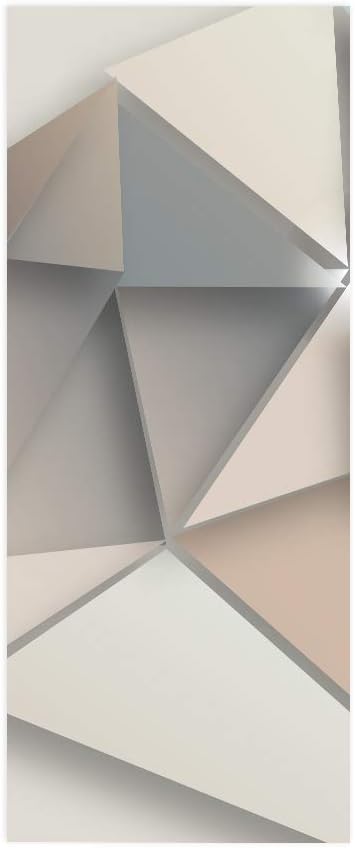 3D Door Stickers Murals Peel and Stick - Three-Dimensional - Wallpaper Self-Adhesive Decals Removable PVC Waterproof Poster for Bedroom Living Room Wall Decoration 30.3 x 78.7 inch