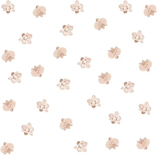 12x36 Inch Boho Floral Set Wall Decal- Nature, Leaves, Flower Themed DIY Boho Wall Decal Mural Set - 56 Pcs Stickers for Kitchen, Nursery, Office Decor - 3x2.5 Inch Decals (Boho Flower Design)