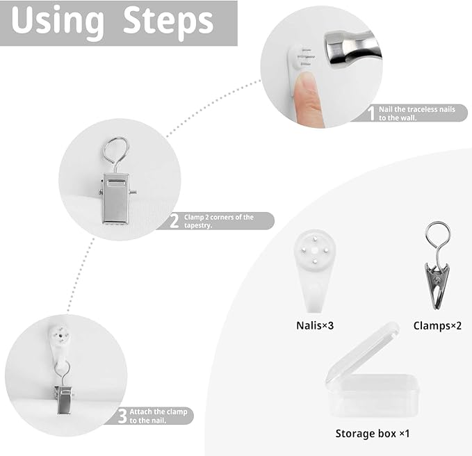 ZhiRain Misty Forest Landscape Tapestry Wall Hanging Wooden Window Forest Mountain Tree Scenery Tapestries Home Decor for Living Room Bedroom Apartment Farmhouse Dorm 40"x60"