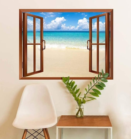 wall26 Beach and Tropical Sea Removable Wall Sticker/Wall Mural - 36"x48"