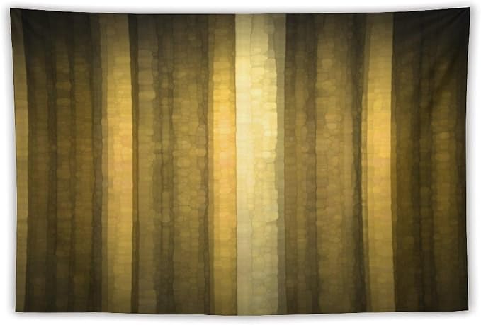 ZhiRain Gold Ombre Tapestry Wall Hanging Abstract Modern Luxury Cool Glass Texture Gold Tapestries Home Decor for Living Room Bedroom Apartment Farmhouse Dorm 60"x90"
