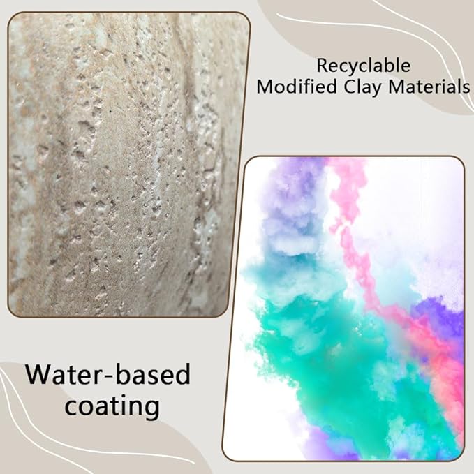 3D Wall Panels Faux Stone Wall Panel for Exterior/Interior Wall, MCM Walls Natural 4PCS 47.2"x23.6" / 30.94 sq ft (Travertine Stone Yellow)