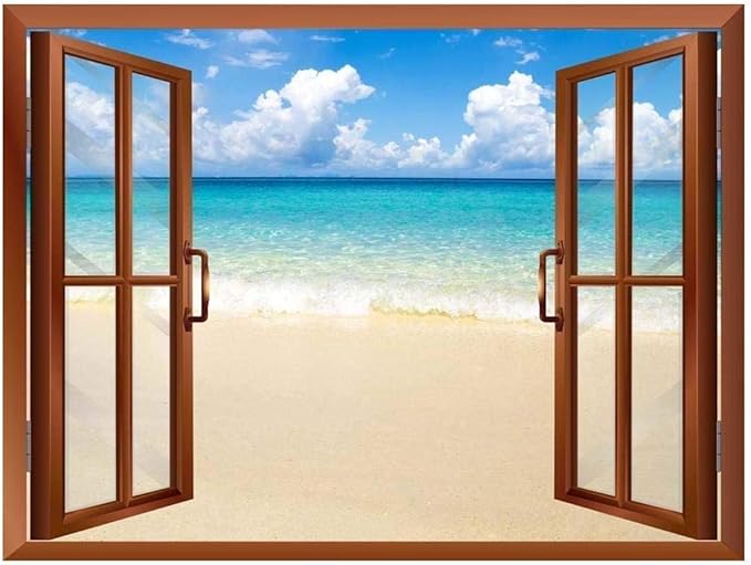 wall26 Beach and Tropical Sea Removable Wall Sticker Wall Mural - 24"x32"
