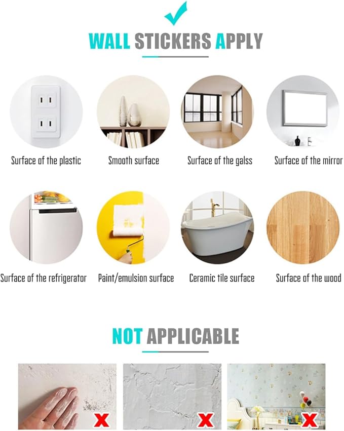 36PCS Butterfly Wall Decals - Gold Butterfly Stickers Mural Wall Decor Home Room Bedroom Decor, Removable Reusable Stickers