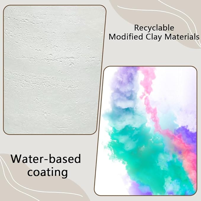 3D Wall Panels Faux Stone Wall Panel for Exterior/Interior Wall, MCM Walls Natural 4PCS 47.2"x23.6" / 30.94 sq ft (Travertine Stone White)