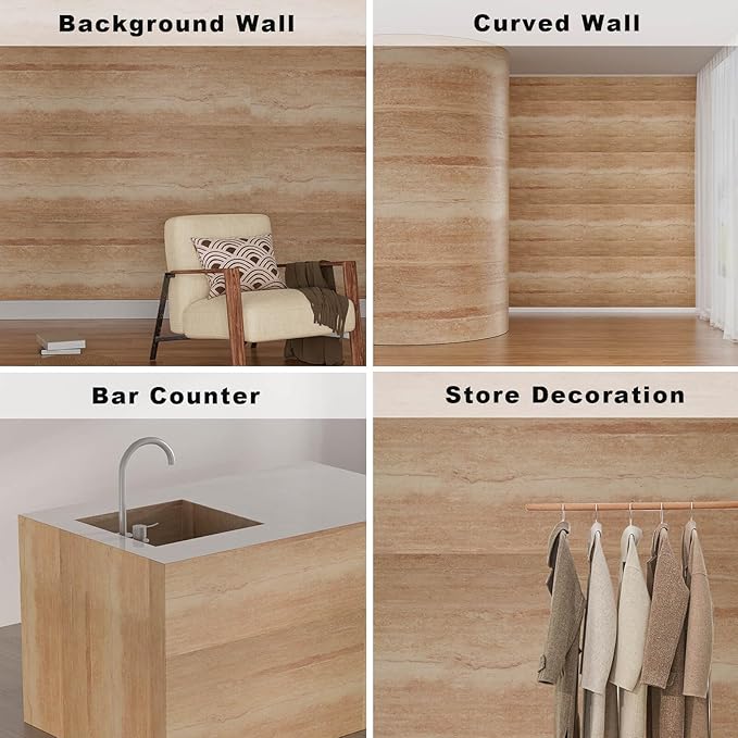 3D Wall Panels - 1PCS 7.9"x11.8" Faux Stone Wall Covering - MCM Modified Clay Material for Home Art, Accent Brick, Modern Exterior/Interior Decoration, Sample-TV464