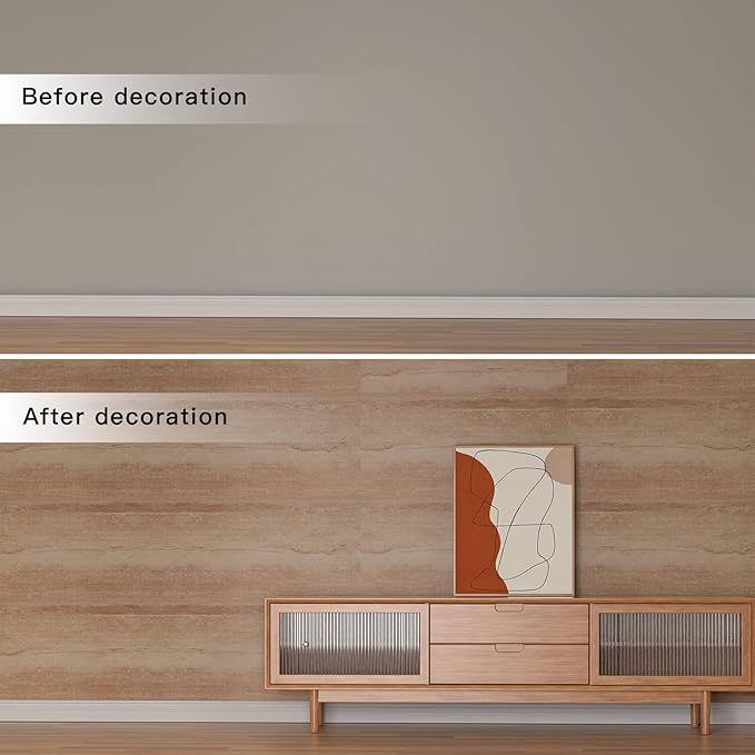 3D Wall Panels - 1PCS 7.9"x11.8" Faux Stone Wall Covering - MCM Modified Clay Material for Home Art, Accent Brick, Modern Exterior/Interior Decoration, Sample-TV464