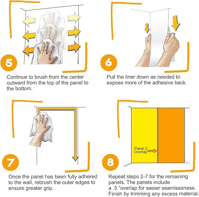 wall26 with Blue Water, Sky and Clouds. Sunset Above Seascape - Removable Wall Mural | Self-Adhesive Large Wallpaper - 108x168 inches