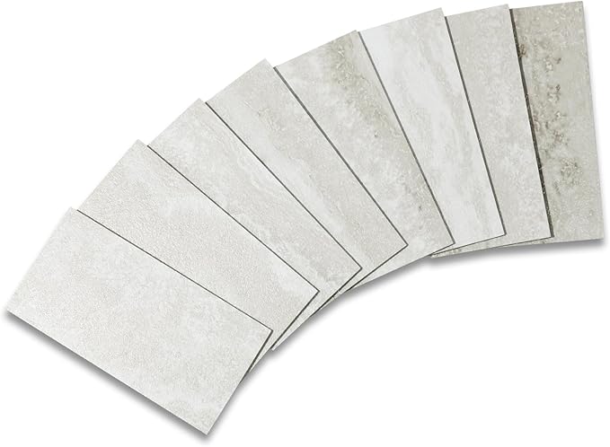 Yipscazo Peel and Stick backsplash 3 x 6 Inches 3D PVC Composite Wall Tile Stick on Backsplash Tile for Kitchen Bathroom, Laundry Room, Fireplace(Cave Stone, 160 Pieces)