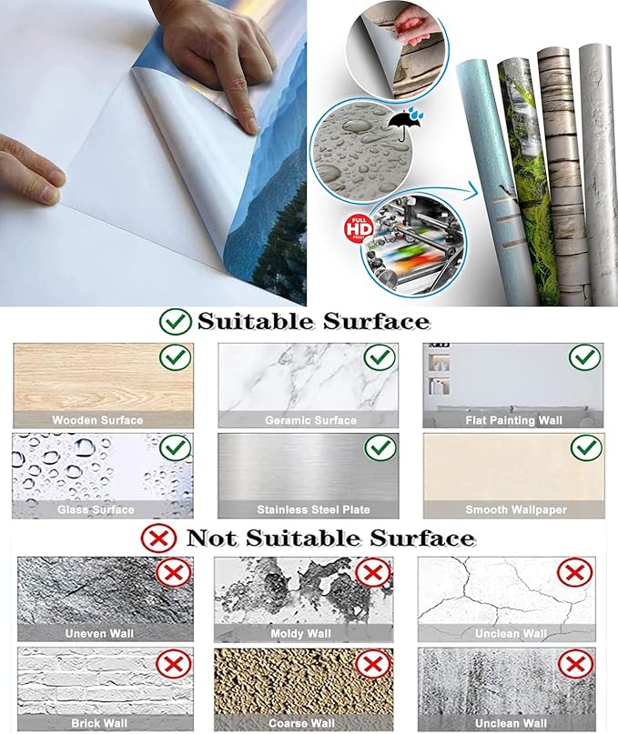 YTTBDBD Marble Photos Not Peel n' Stick Wallpaper, Gilt Texture Removable Large Living Room Mural,for Boys Girls Bedroom TV Backdrop Decor-not Self-Adhesive-135 W x 106.3" H/343x270cm-Silk