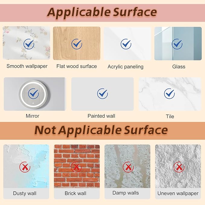 12Sheet Boho Wall Decals, 72Pcs Cute Flower Wall Decals, Flower Vinyl Walls Decal, Peel and Stick Floral Walls Decal, Bedroom Stickers for Girls Bedroom, Nursery, Classroom, Nursery