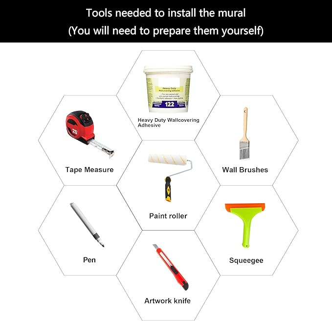 WFBHUA - Black Golden Marble Wallpaper Abstract Stone Texture Wall Mural Living Room Bedroom Office (Not Peel and Stick)