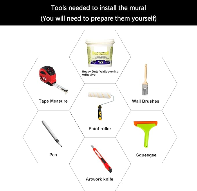 WFBHUA - Black Golden Marble Wallpaper Abstract Stone Texture Wall Mural Living Room Bedroom Office (Not Peel and Stick)