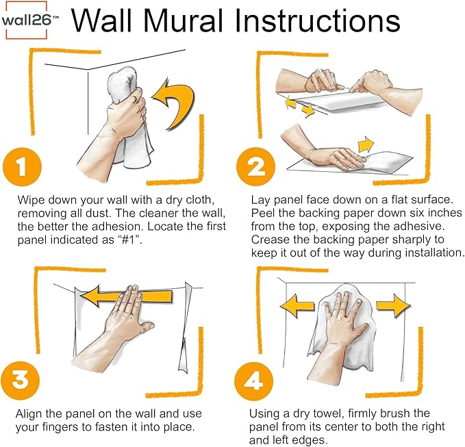 wall26 Cascading Waterfalls in Tropical Forest Removable Wall Sticker Wall Mural - 36"x48"