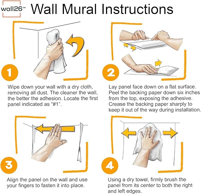 wall26 Watercolor Tropical Palm Leaves Seamless Pattern. Vector Illustration. Removable Wall Mural Self-Adhesive Large Wallpaper - 100x144 inches