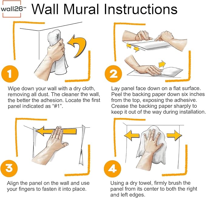 wall26 White Sand Beach with Palm Tree Open Window Wall Mural Removable Sticker Home Decor - 24x32 inches