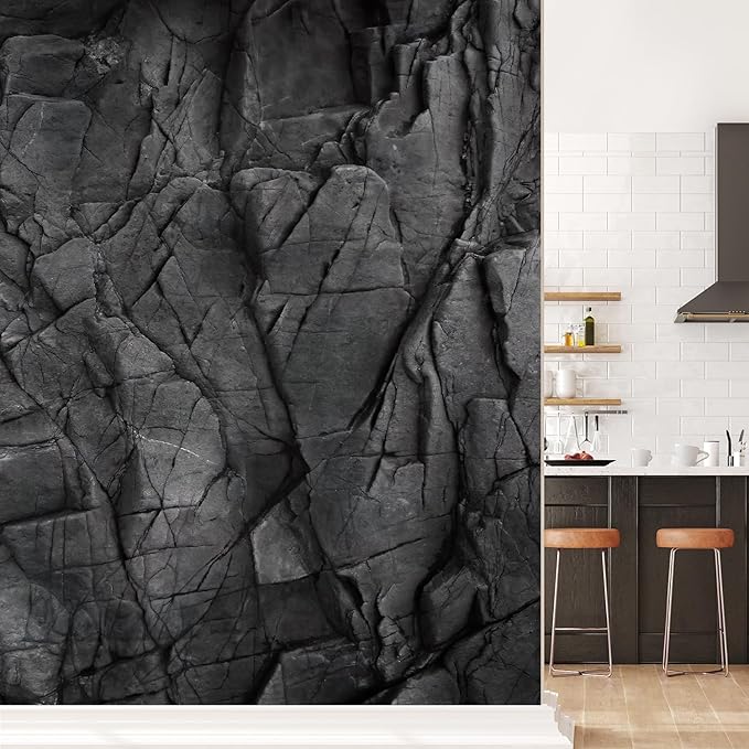 wall26 Wall Mural Sand Square Rock Background Removable Self-Adhesive Large Wallpaper - 96x48 inches