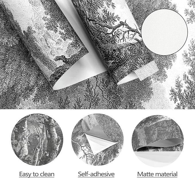 YQWDMX - 3D Cave Waterfall Peel and Stick Wallpaper Mural for Bedroom ZY07 L