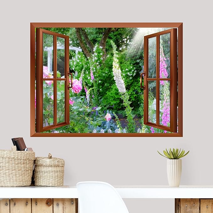 wall26 Wild Flowers in Spring Removable Wall Sticker/Wall Mural - 24"x32"
