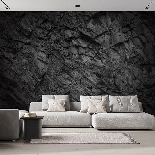 wall26 Wall Mural Sand Square Rock Background Removable Self-Adhesive Large Wallpaper - 66x96 inches