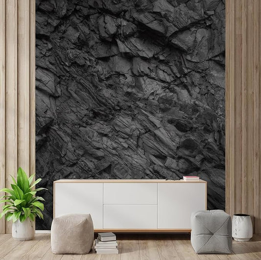 wall26 Wall Mural Sand Square Rock Background Removable Self-Adhesive Large Wallpaper - 108x72 inches