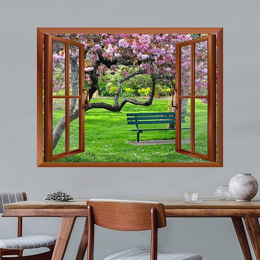 wall26 Cherry Blossom in Spring Removable Wall Sticker/Wall Mural - 24"x32"
