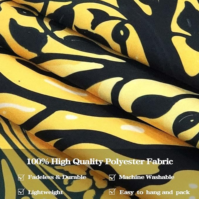 Zussun Tree of Life Tapestry Vintage Boho Mandala Tapestries for Bedroom Aesthetic Retro Bohemian Green Yellow Plant Floral Flowers Leaves Tapestry Wall Hanging for Dorm Living Room 80 x 60 Inch