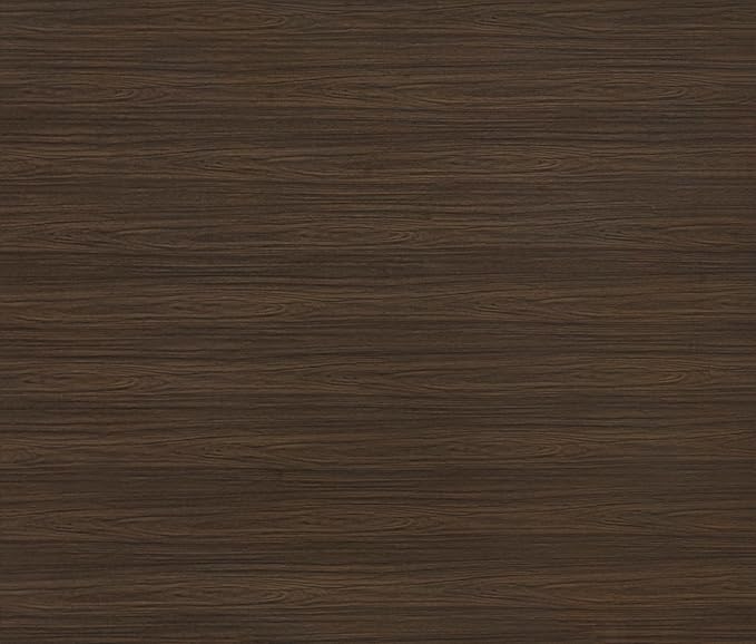 YURITIS Walnut Brown Contact Paper 16"x354" Dark Wood Peel and Stick Wallpaper Self Adhesive Vinyl Thick Decorative Wall Covering Rustic Matte 3D Wood Veneer Textured Stickers for Furniture Refurbish