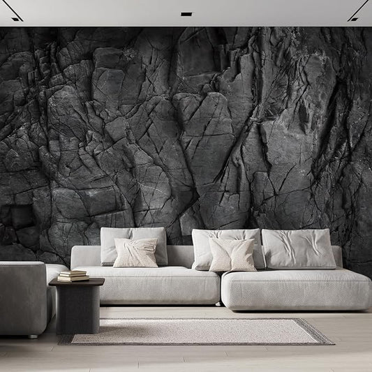 wall26 Wall Mural Sand Square Rock Background Removable Self-Adhesive Large Wallpaper - 96x144 inches