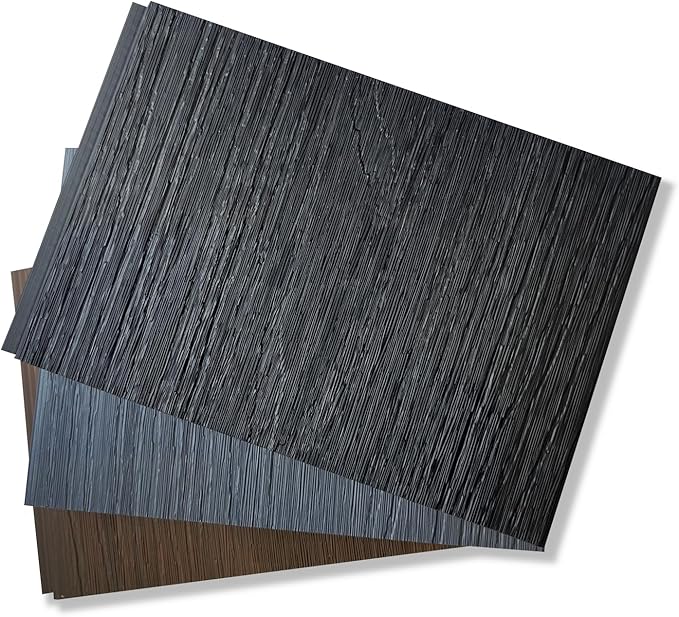 [Sample Pack] Mondaria Privacy Fence Panels,Wood Plastic Composite Fencing Panels for Outside,3 Color Small Sample Pack