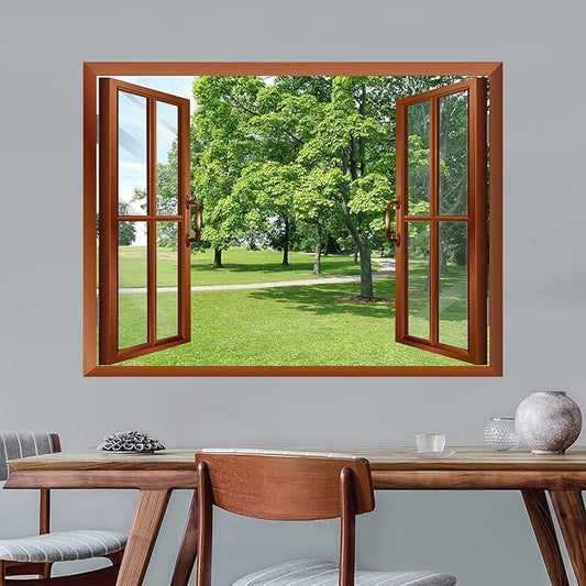 wall26 Green Trees Removable Wall Sticker/Wall Mural - 36 inchx48 inch