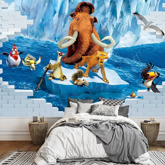 wall26 Wall Mural The Beautiful Undersea World Removable Self-Adhesive Large Wallpaper - 66x96 inches