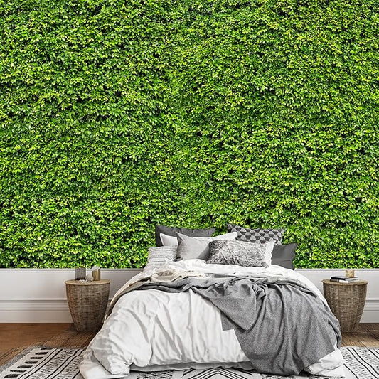 wall26 Wall Mural Garden Lawn Green Grass Natural Scenery Removable Self-Adhesive Large Wallpaper - 66x96 inches